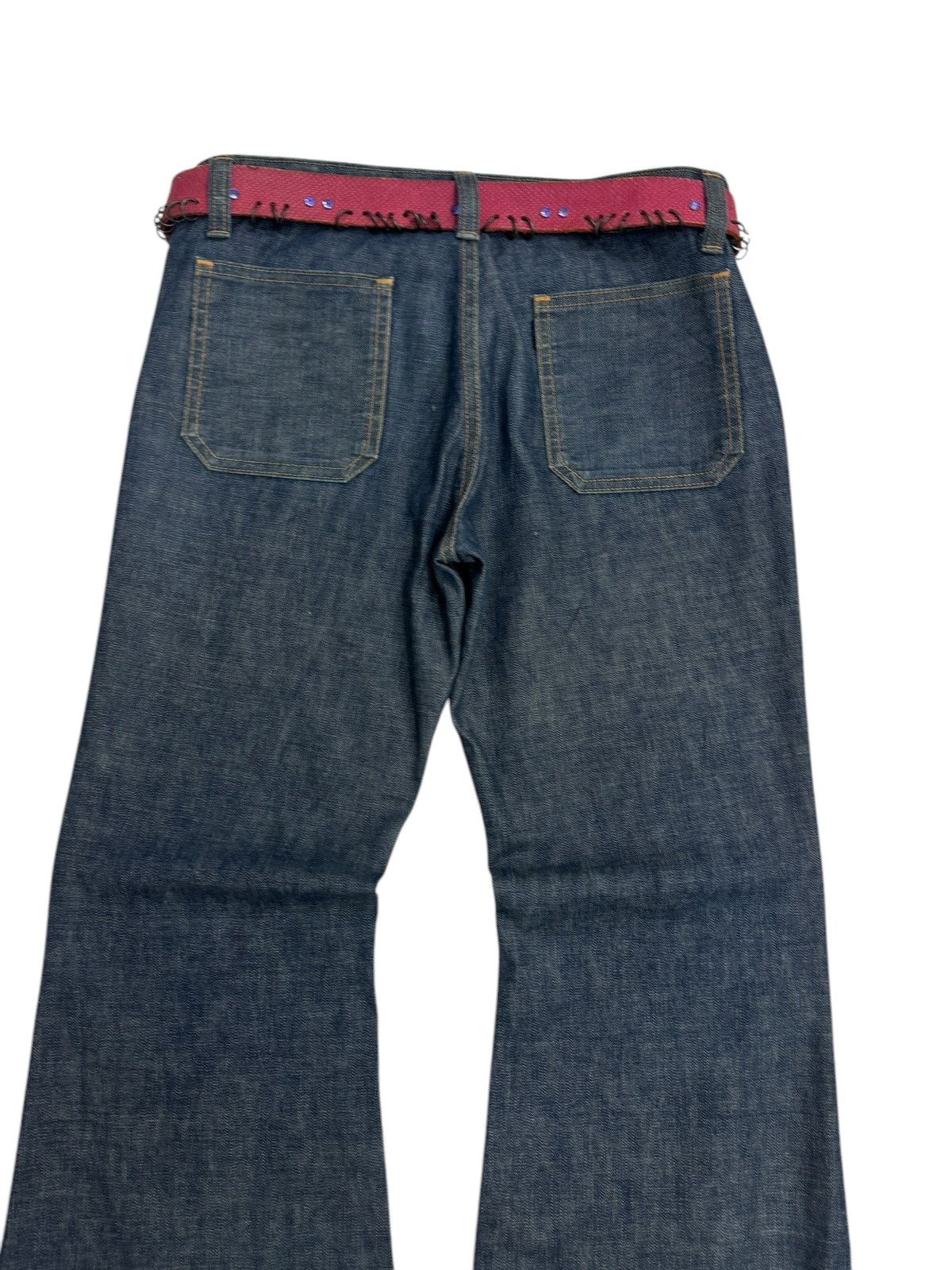 Big John × Hysteric Glamour FLARED BIG JOHN BUSH PANT WIDE LEG JEANS Size US 32 / EU 48 - 11 Thumbnail