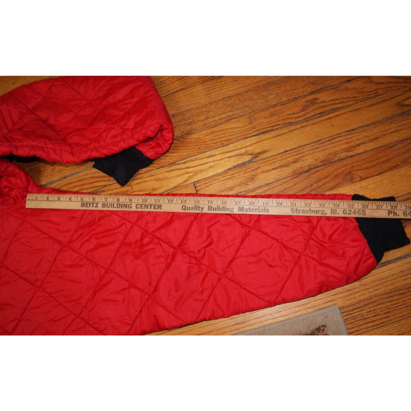 Other VTG Marshall Gamemaster Red Quilted Hunting Snow Pants Men L Size US 38 / EU 54 - 8 Thumbnail