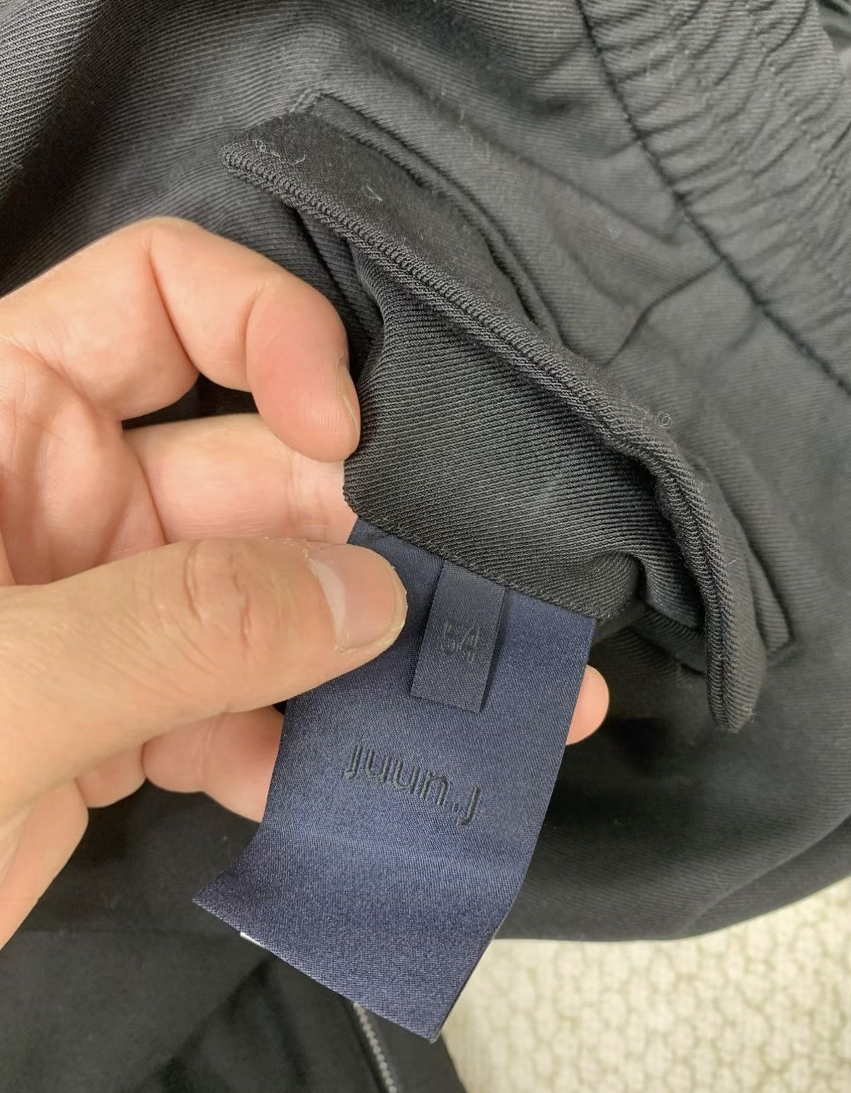 Juun.J JUNN.J Designer Winter Thickened Side-Zip Men's Pants Size US 40 / EU 56 - 4 Thumbnail