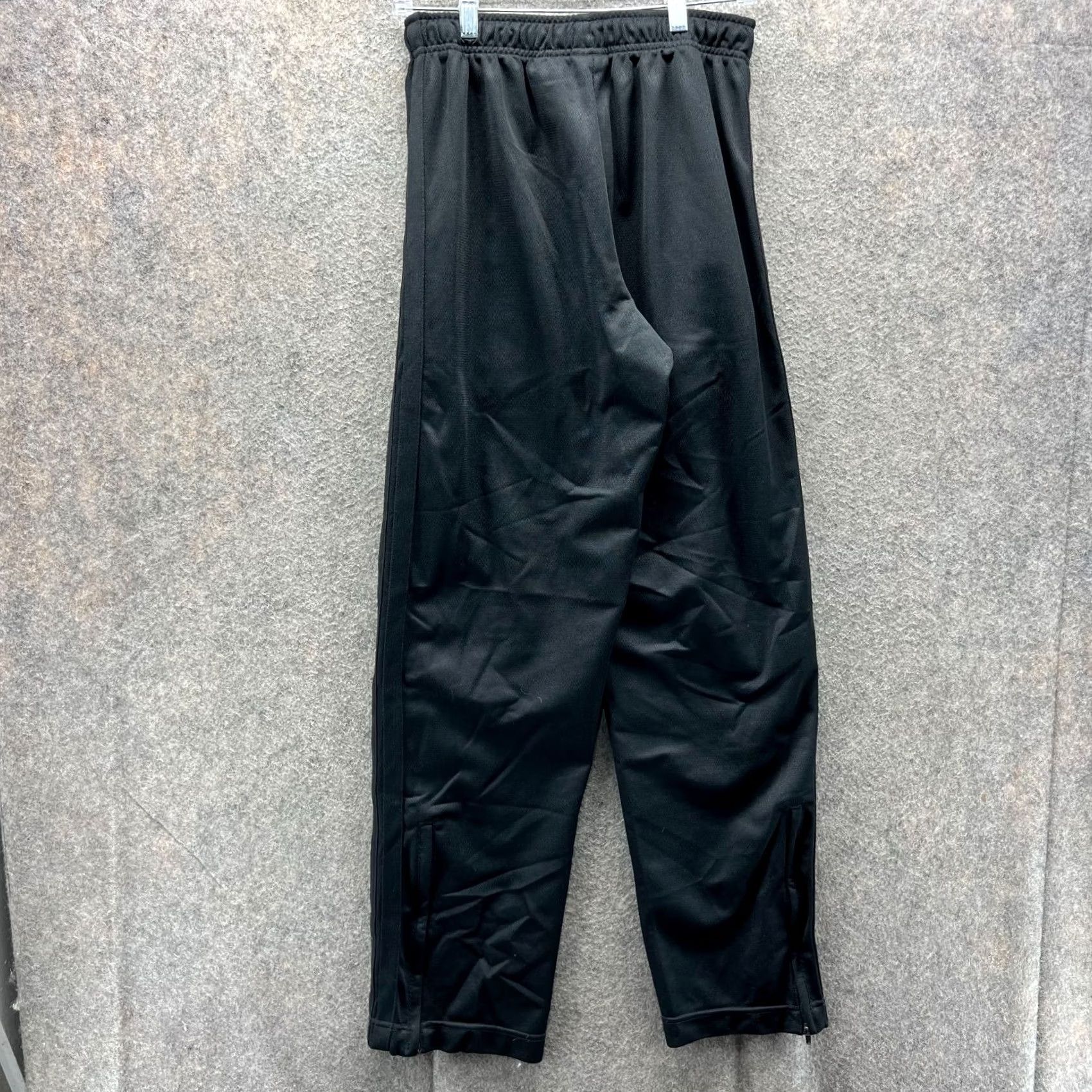 Nike VINTAGE Nike Pants Men XXL Black Athletic Swoosh Track Sweat Straight Y2K Nylon Size US 39 - 2 Thumbnail