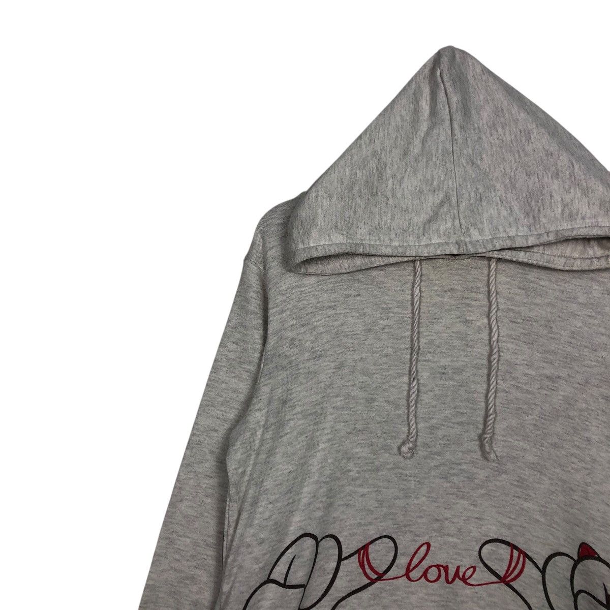 Japanese Brand 📌Vintage Hoodie Disney Mickey Mouse X Minnie Mouse Size US L / EU 52-54 / 3 - 8 Thumbnail