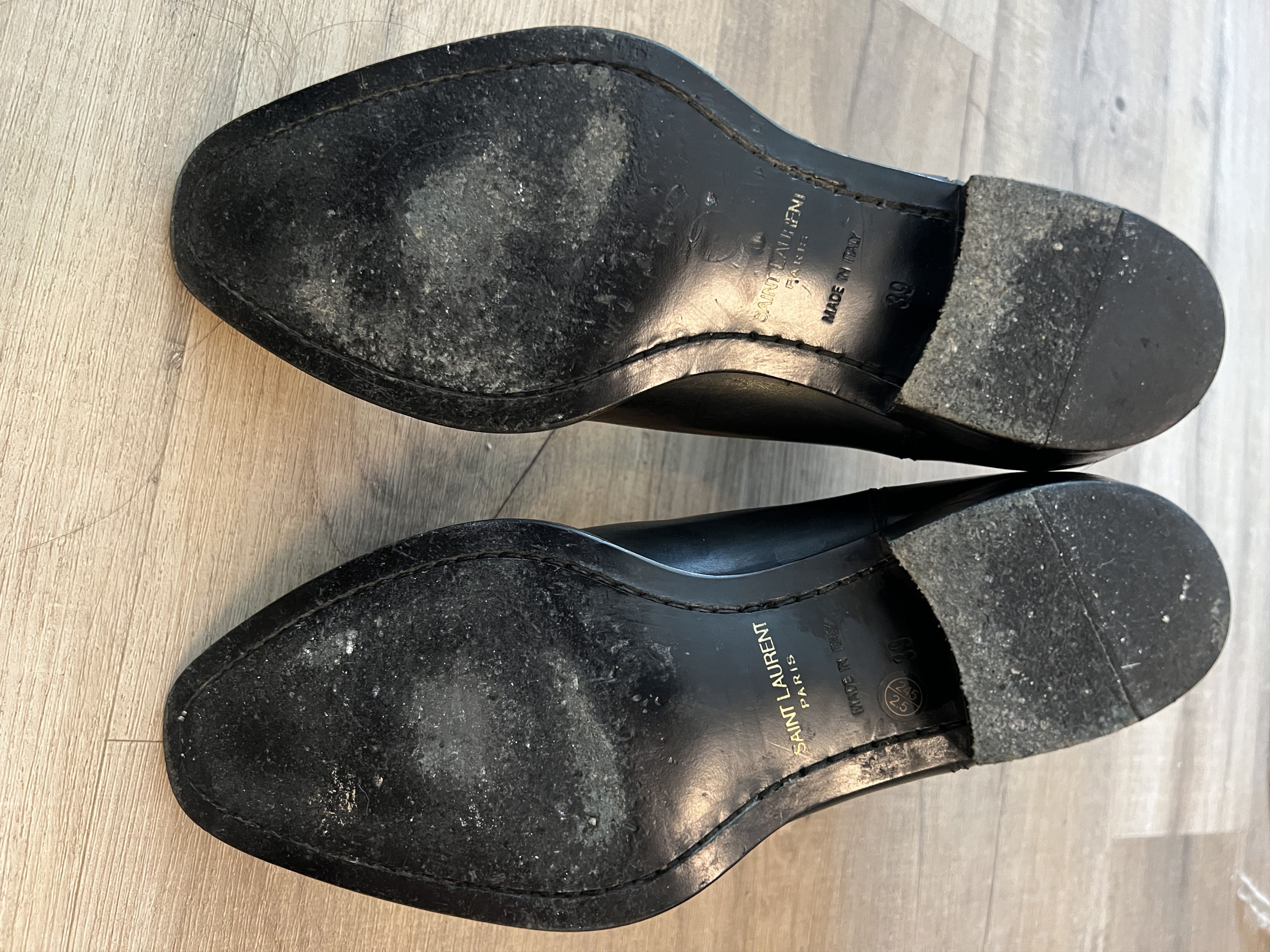 Saint Laurent Paris 'Hedi Era' Triple Zipper Wyatt Chealsea Boots Size US 6 / EU 39 - 5 Thumbnail