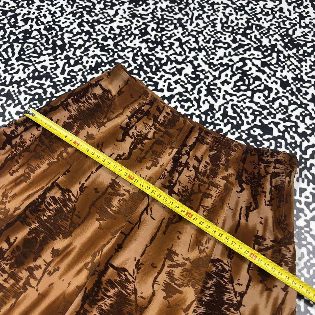 Japanese Brand Vintage Y2K Japanese Flared Mini Skirt Retro 90s Style Size 27" / US 4 / IT 40 - 16 Thumbnail