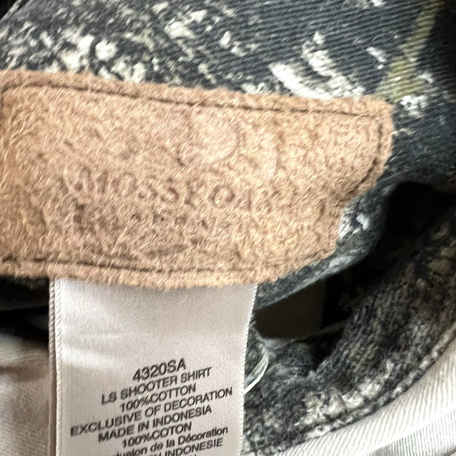 Vintage Mossy Oak Camouflage Long Sleeve Button-Down Shirt Mens Size L Beige Cotton Outdoor Workwear Size US L / EU 52-54 / 3 - 6 Thumbnail