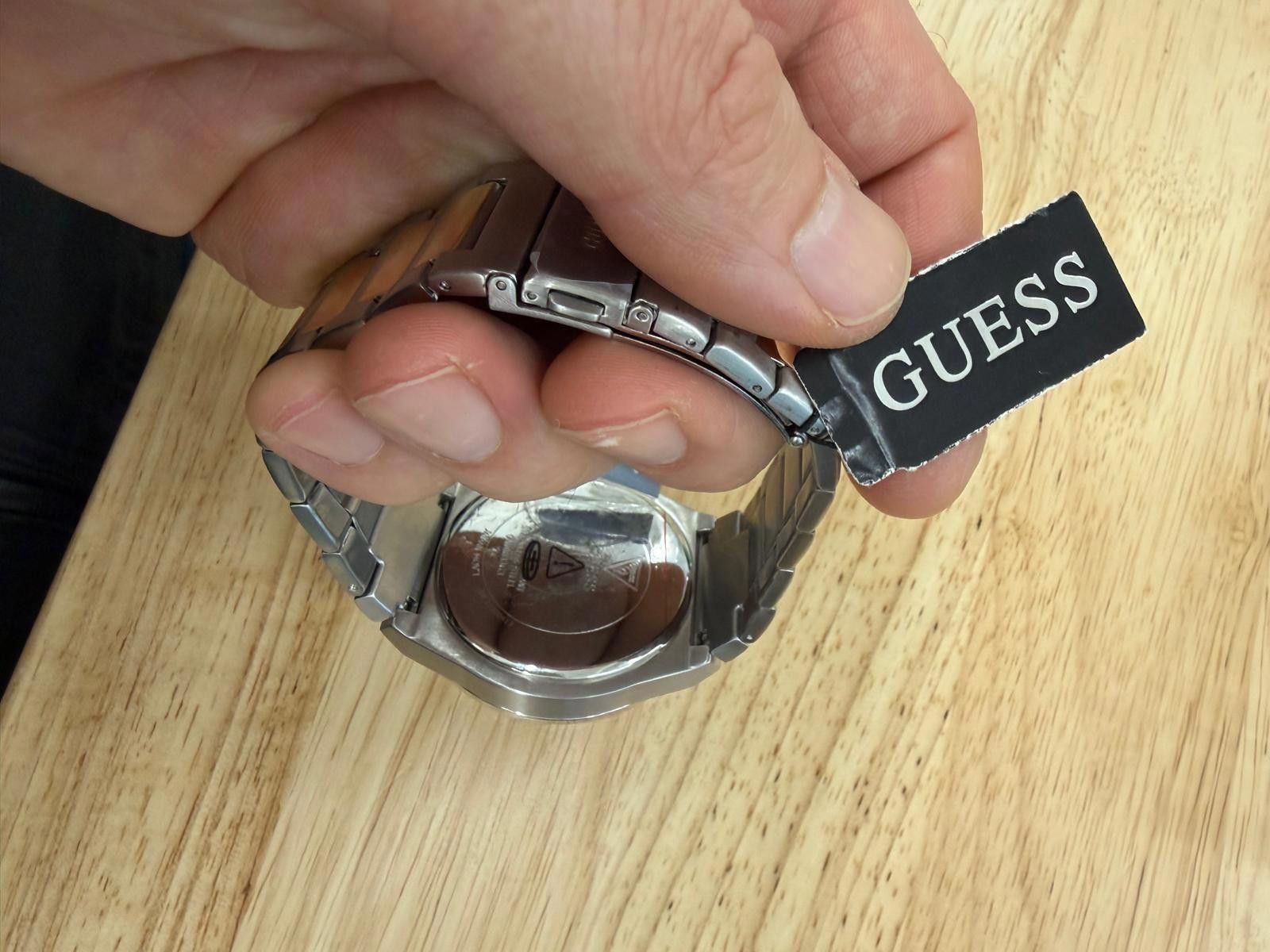 Guess Guess Men's Wristwatch Vinyl GW0833G3 Stainless Steel Size ONE SIZE - 6 Thumbnail