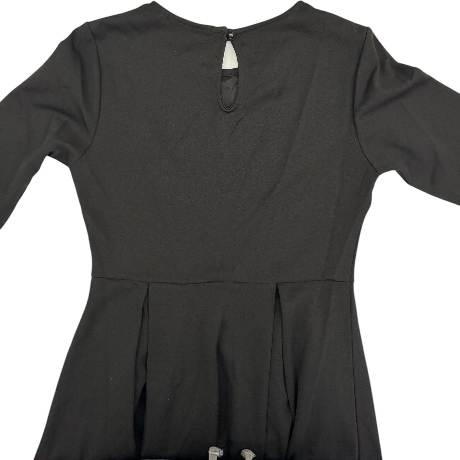 Other Lake Flower A-Line Dress Black and White Tea Length Small Size S / US 4 / IT 40 - 3 Thumbnail