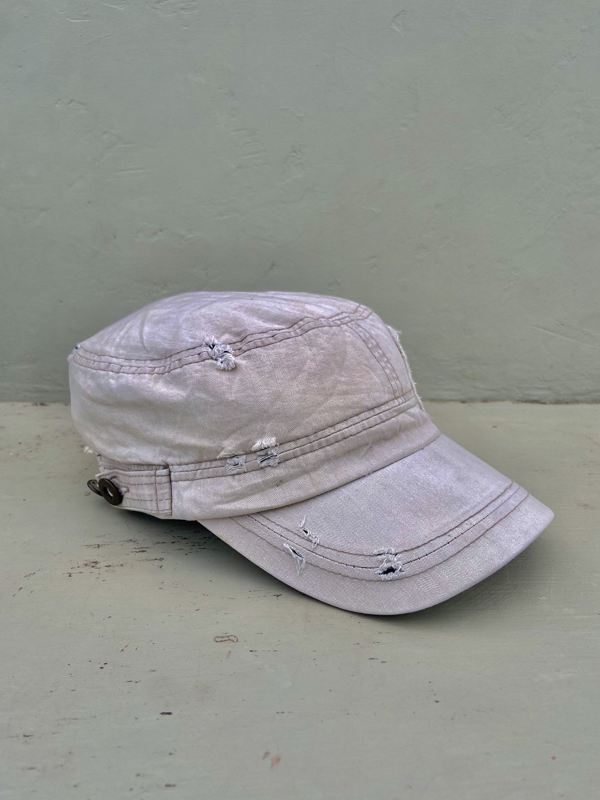 If Six Was Nine 2000s 06 number ditsetressed patrol denim Size ONE SIZE - 5 Thumbnail
