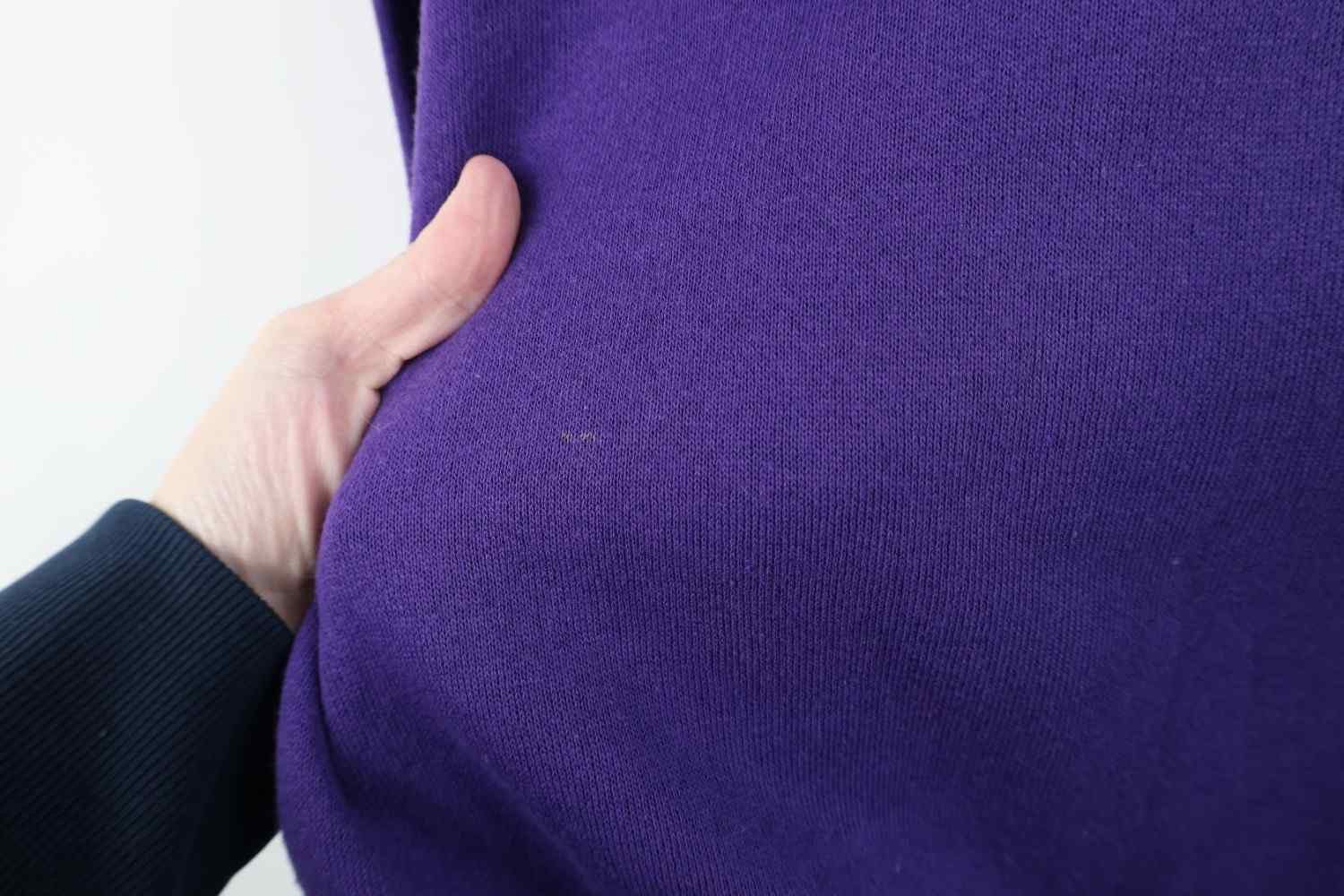 Vintage Vintage 90s Customer Driven McDonalds Sweatshirt Purple USA Size L / US 10 / IT 46 - 6 Thumbnail