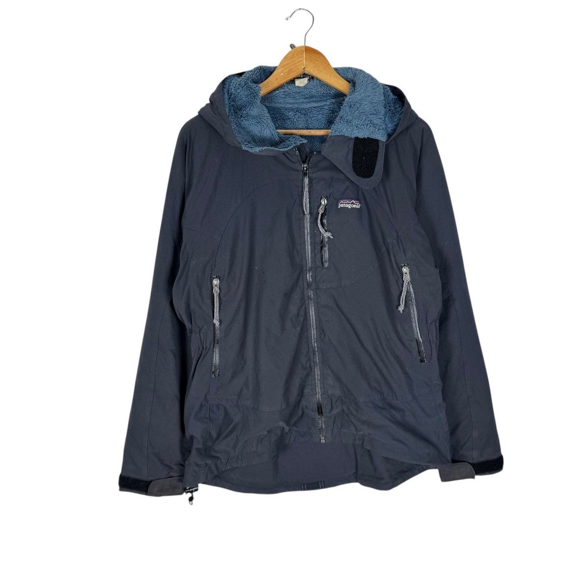 Patagonia 🌟VINTAGE 90s PARAGONIA HOODIE WINDBREAKER RHYTHM JACKET Size US M / EU 48-50 / 2 - 2 Thumbnail
