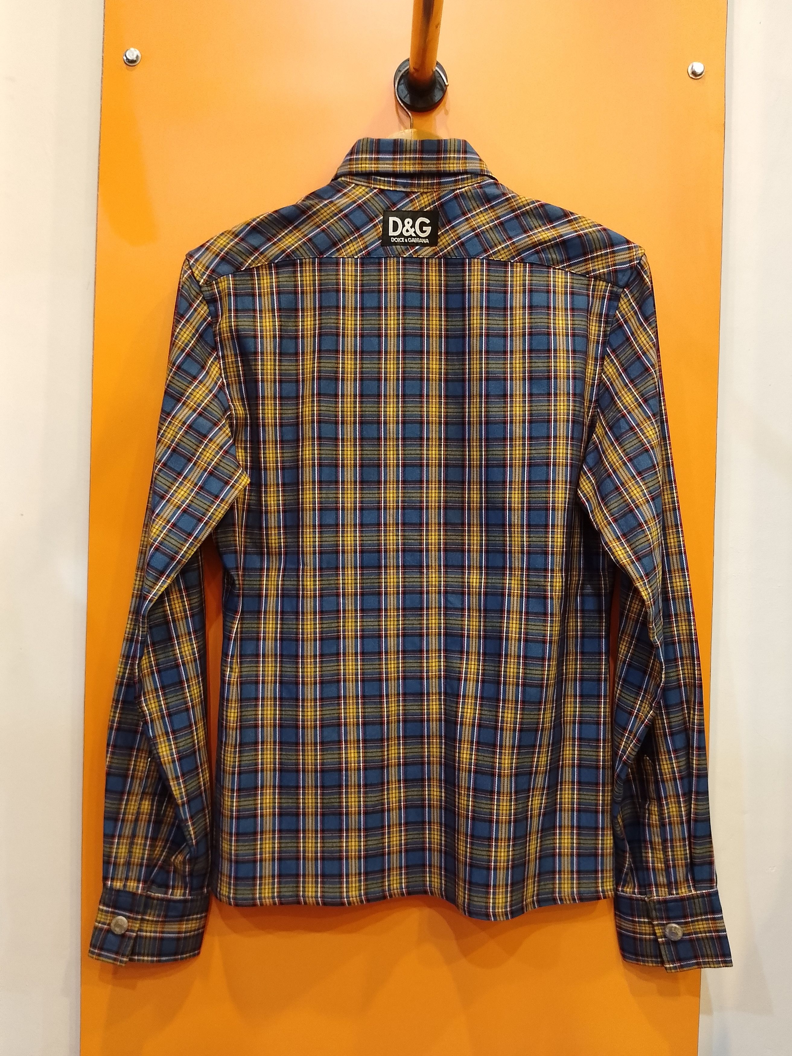Dolce & Gabbana Vintage Dolce & Gabbana Plaid Shirt Size US M / EU 48-50 / 2 - 7 Thumbnail