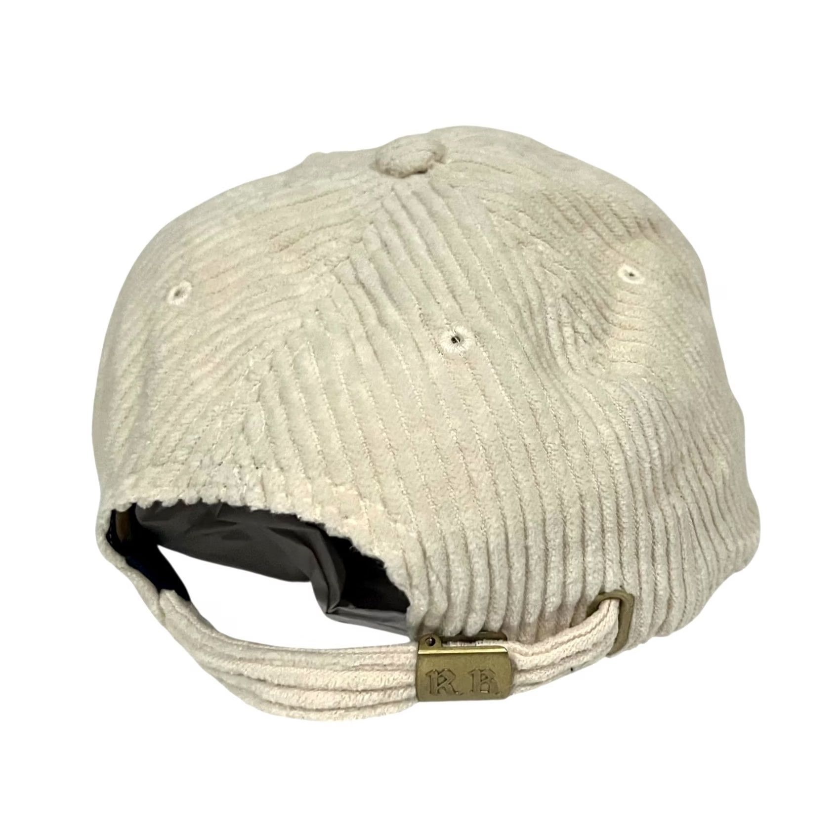 Rowing Blazers Rowing Blazers Corduroy Hat Cap A Club For Everyone Patch Ivory Cream Preppy Size 44L - 5 Thumbnail