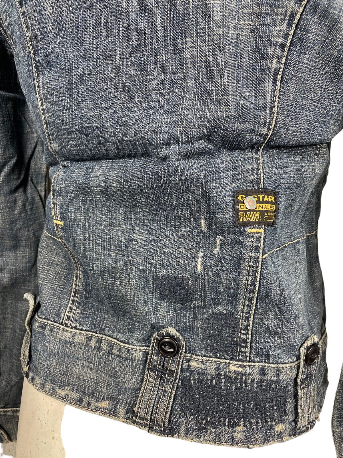 G-Star G-Star Raw Denim Jacket Women Kapital Style Size S / US 4 / IT 40 - 5 Thumbnail