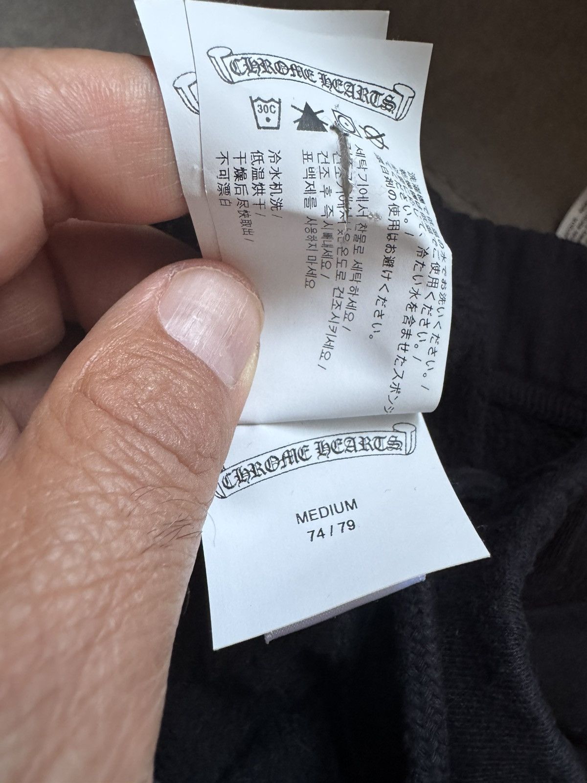 Chrome Hearts CHROME HEART shorts study real TAPE MEASUREMENTS IN PHOTOS Size US 32 / EU 48 - 15 Thumbnail