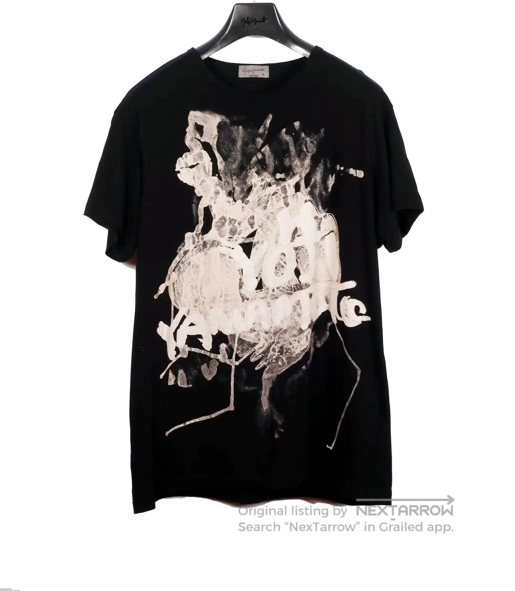 Yohji Yamamoto Yohji Yamamoto S/S 22 Woman Graphic Print Tee | Grailed