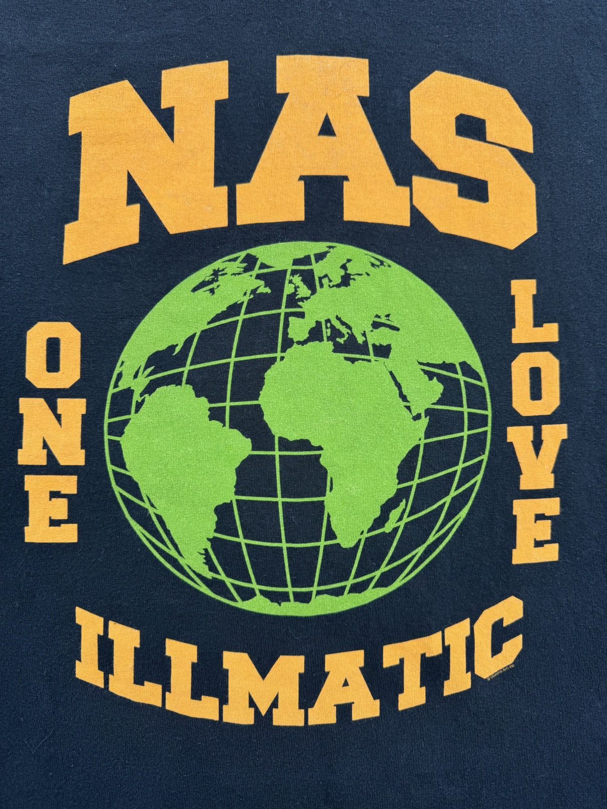 Bravado × Nas × Rap Tees Nas Illmatic Bravado Hip Hop Rap Tour T-Shirt Size US L / EU 52-54 / 3 - 5 Thumbnail