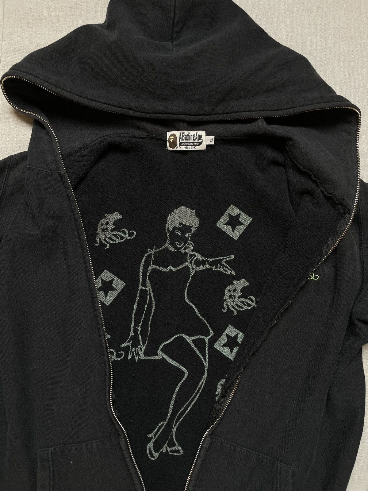Bape RARE Bape Octopus Logo Full Zip Size US XL / EU 56 / 4 - 2 Thumbnail