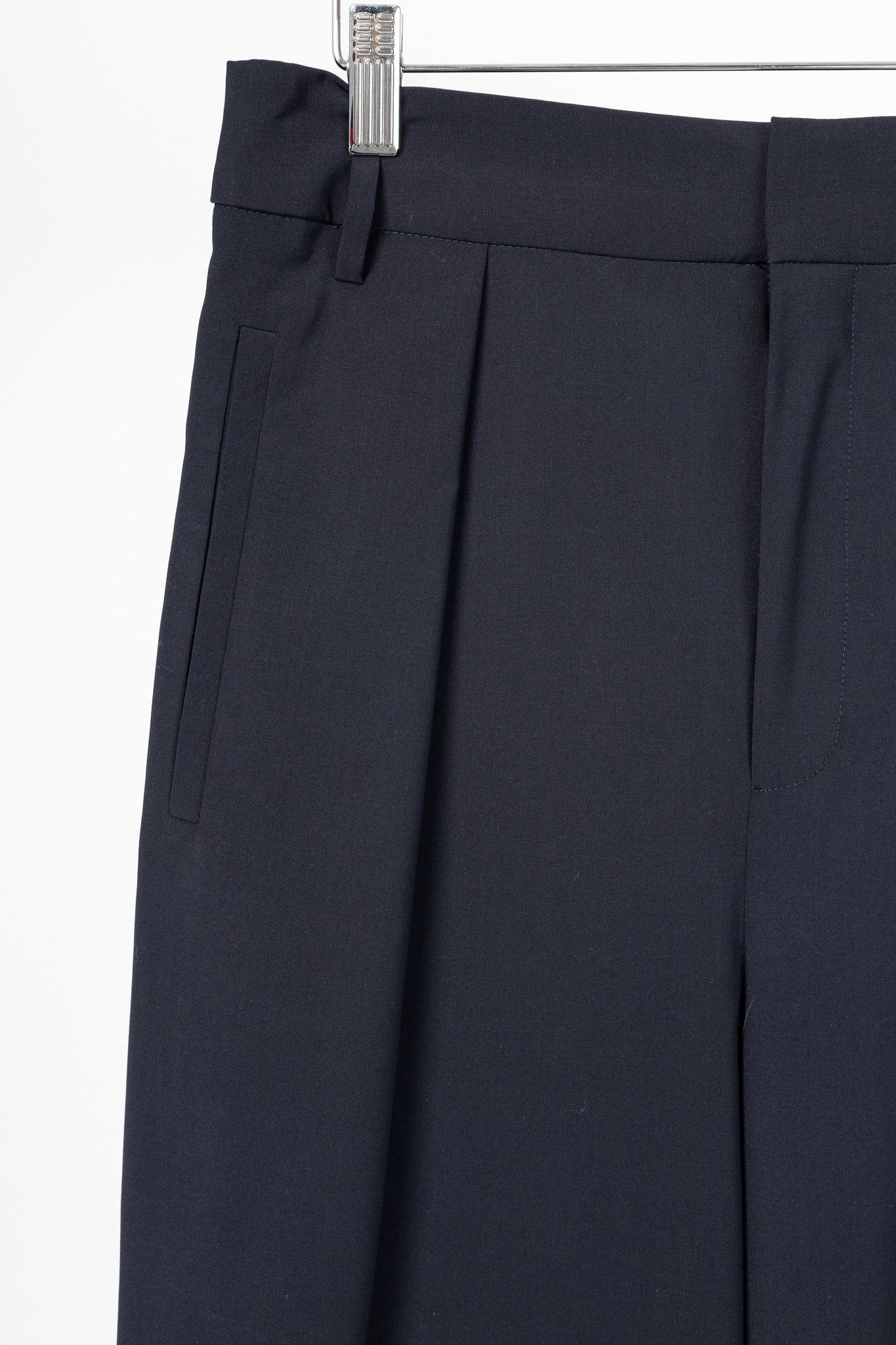 Tibi Tibi Stella Navy Tropical Wool Pants Size 27" / US 4 / IT 40 - 4 Thumbnail