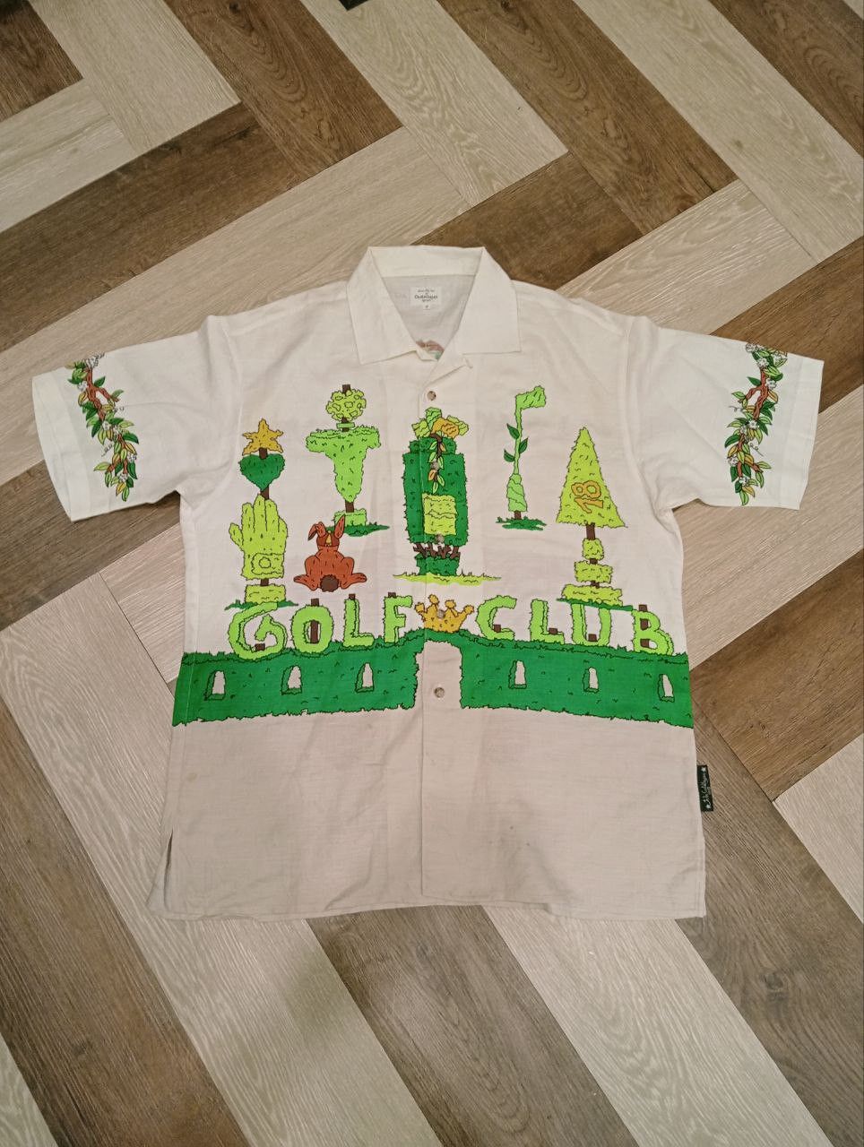 VINTAGE JEAN CHARLES DE CASTELBAJAC GOLF CLUB SHIRT