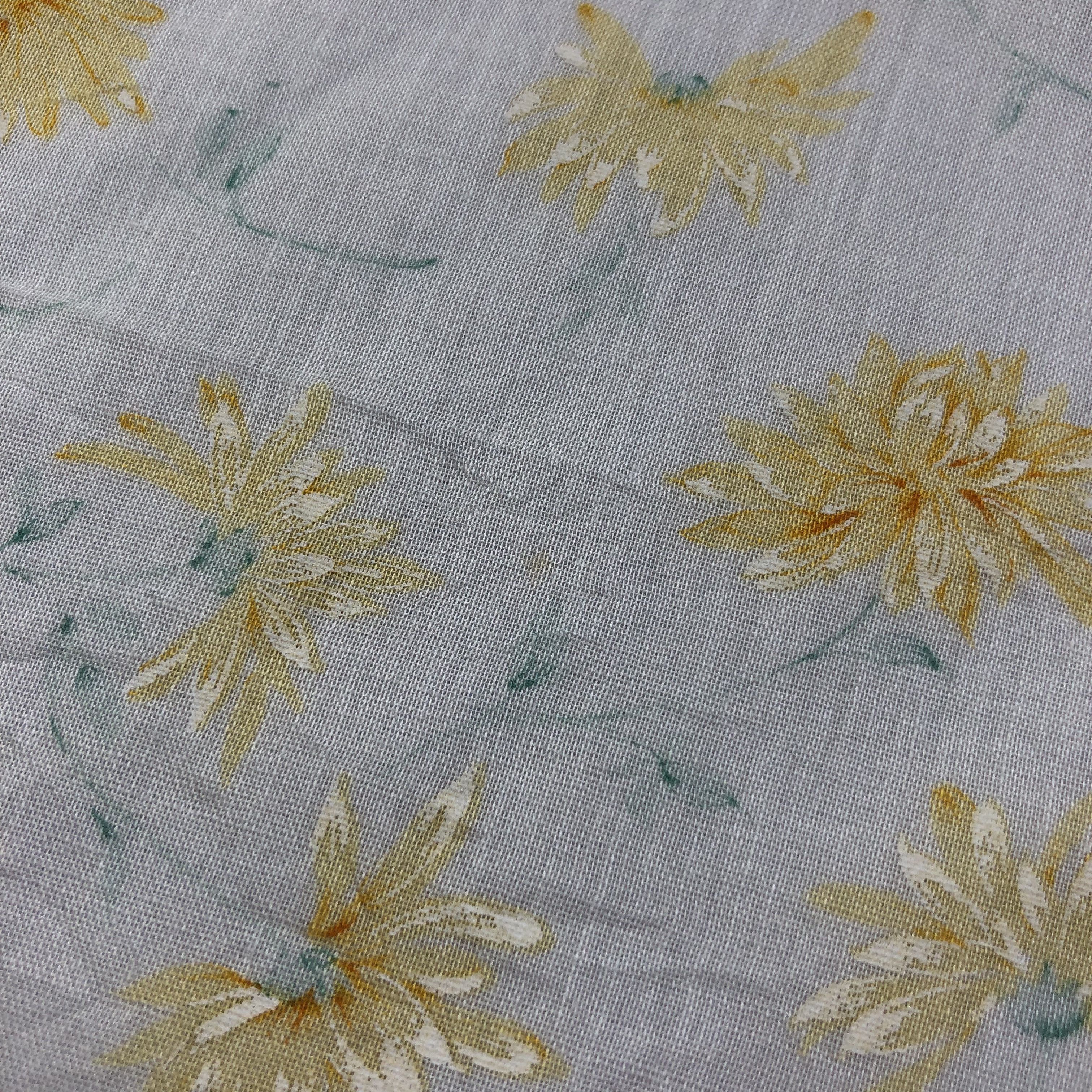 Nina Ricci Nina Ricci Floral Handkerchief Neckerchief Bandana H1931 Size ONE SIZE - 5 Thumbnail