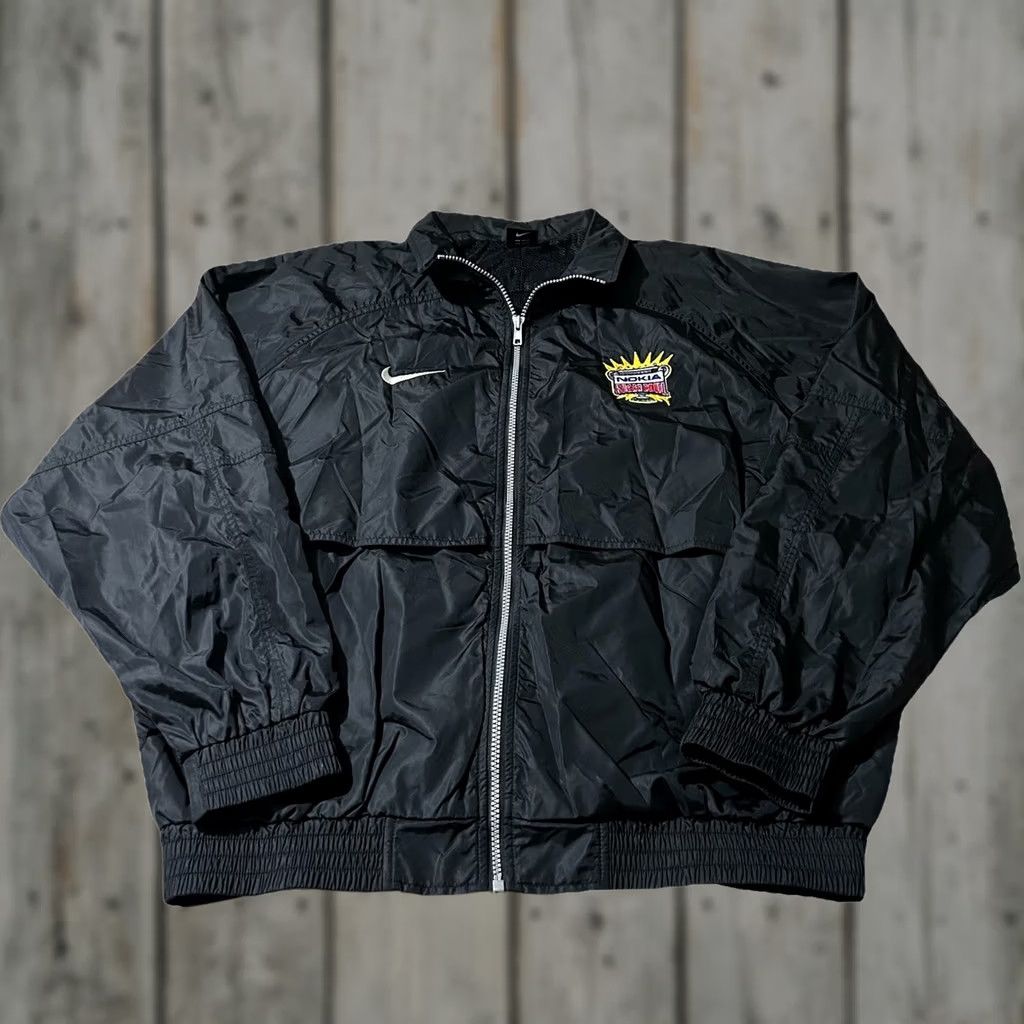 Nike VINTAGE Nike Sugar Bowl College Football Track Jacket L Mens Black Nylon Windbreaker Size US L / EU 52-54 / 3 - 1 Thumbnail