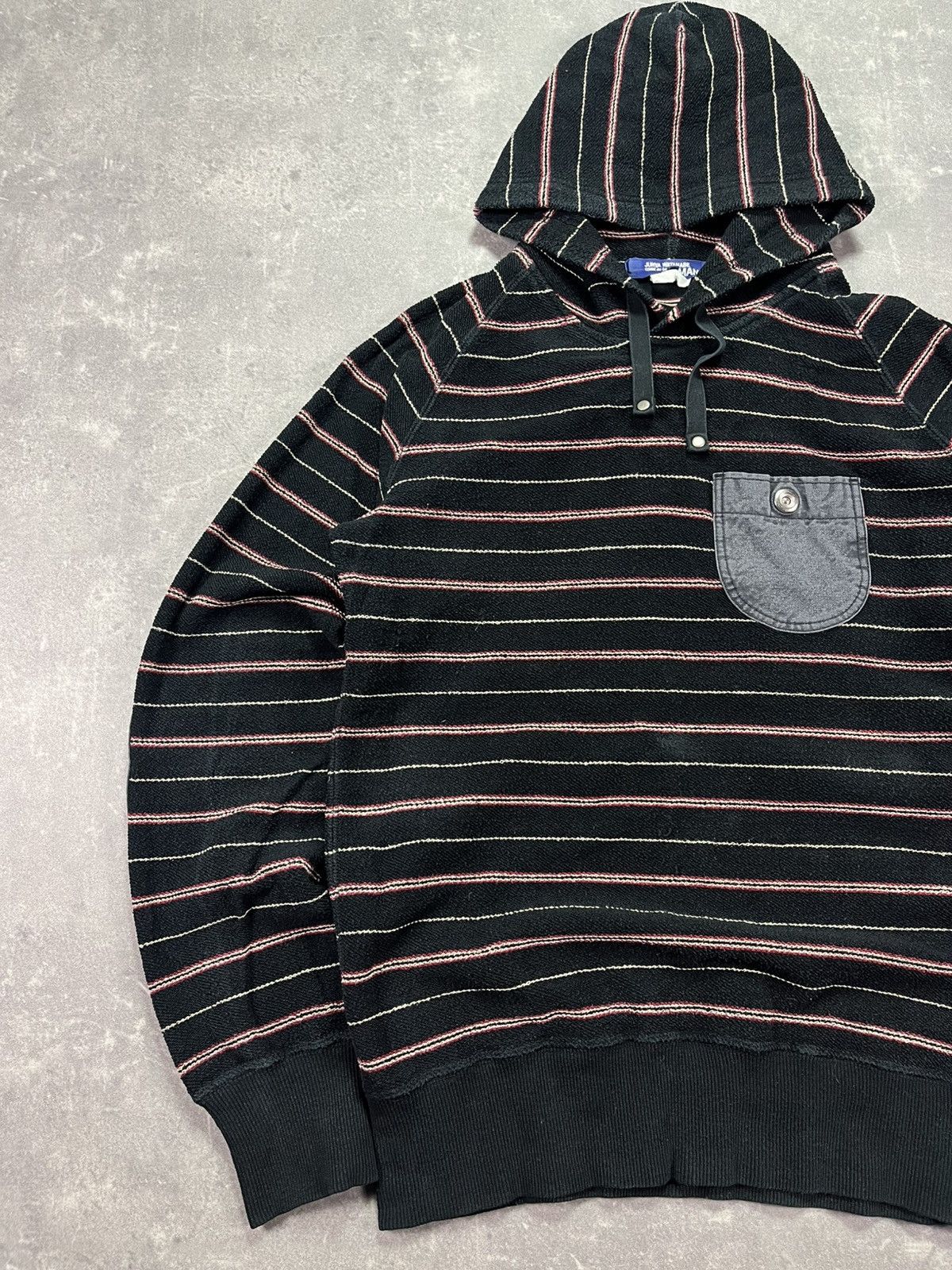 Comme des Garcons AD2013 Comme des Garcons by Junya Watanabe Inside Out Hoodie Size US L / EU 52-54 / 3 - 3 Thumbnail