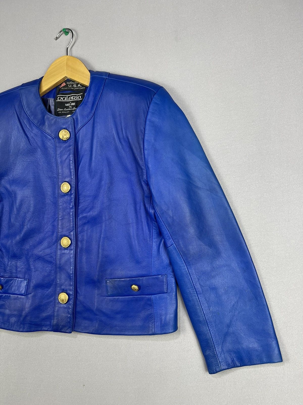 Vintage Vintage VALERIO Star Leather Company Crop Top Size S / US 4 / IT 40 - 3 Thumbnail