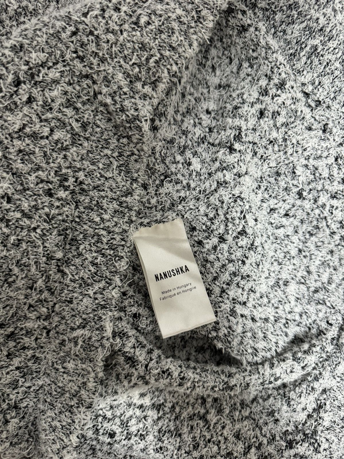Nanushka Grey Knitted Sweater Size US M / EU 48-50 / 2 - 4 Thumbnail