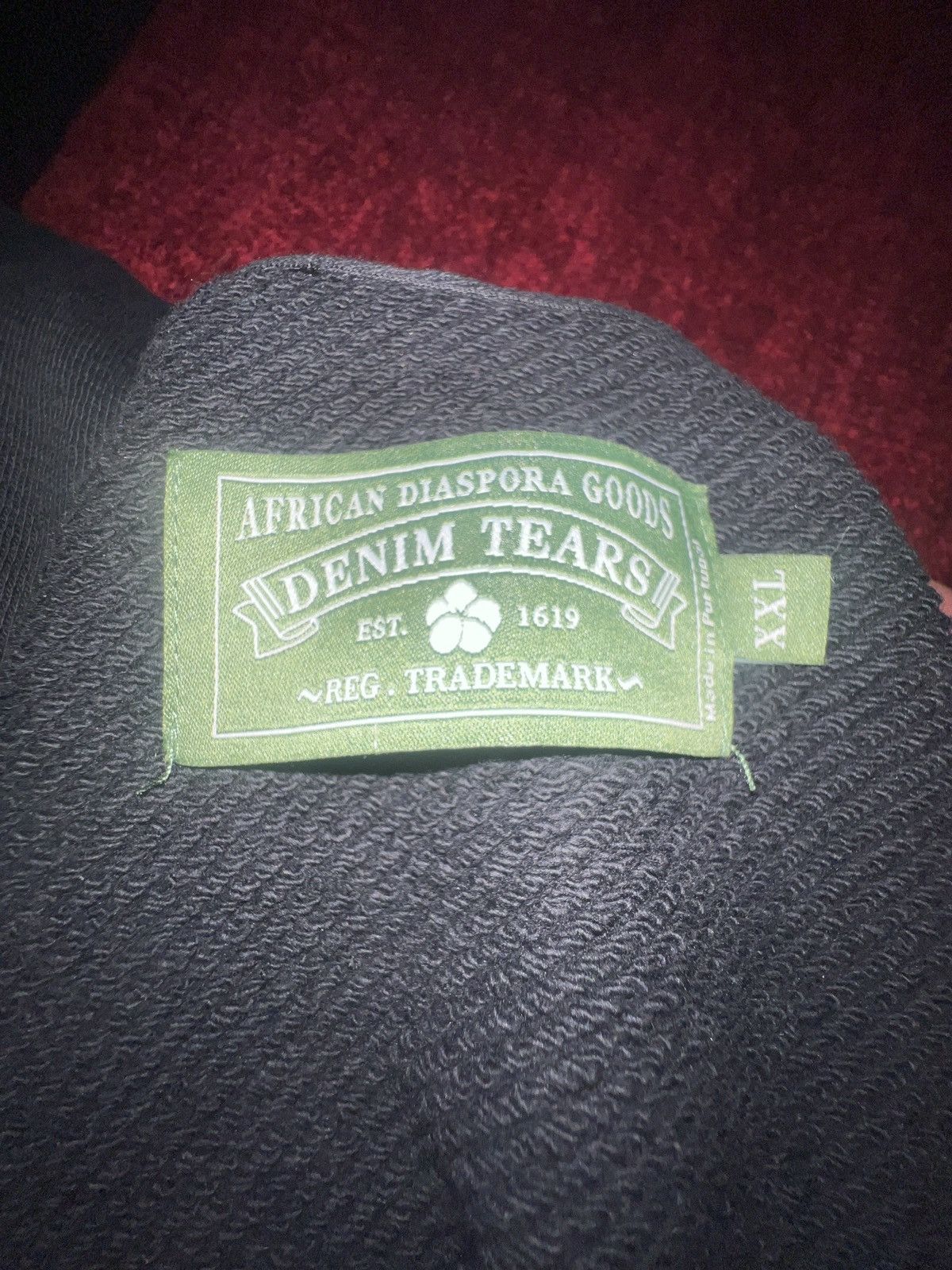 DENIM TEARS × Designer Denim Tears Cotton Wreath Hoodie Size US XXL / EU 58 / 5 - 5 Thumbnail