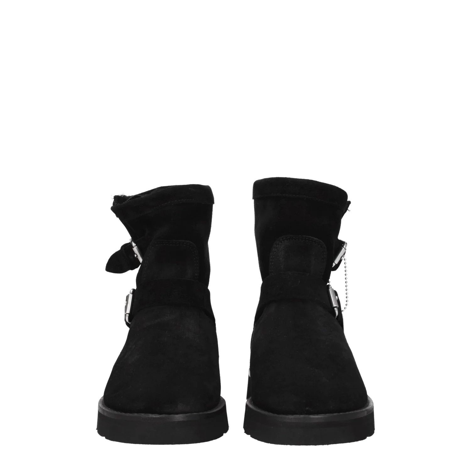 Kenzo ob1o1e1124 Suede Ankle Boots in Black Size US 10 / IT 40 - 3 Thumbnail