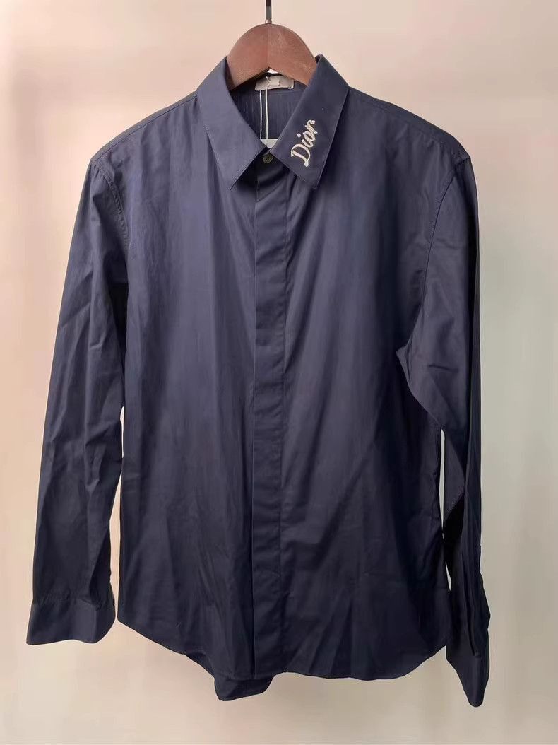 Dior Embroidered Collar Shirt-2505