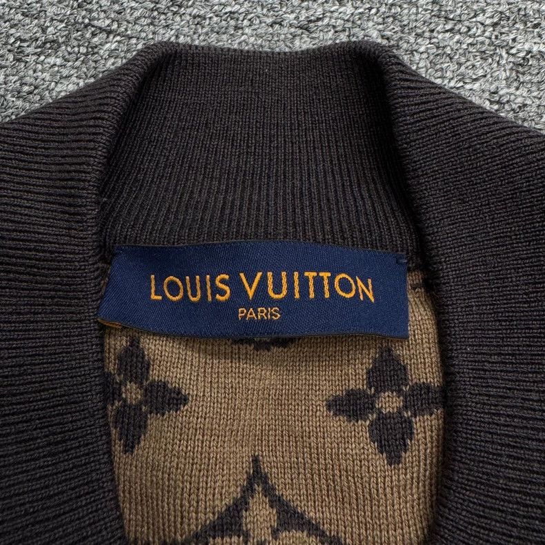 Louis Vuitton Louis Vuitton Nba full-print print knit jacket Size US XL / EU 56 / 4 - 2 Thumbnail