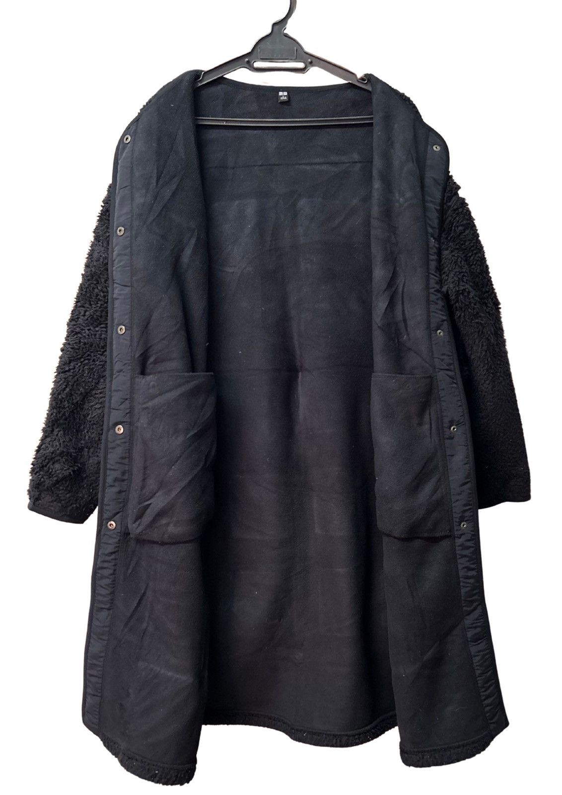 Uniqlo Uniqlo Fluffy Yarn Fleece Long Coat Size L / US 10 / IT 46 - 6 Thumbnail