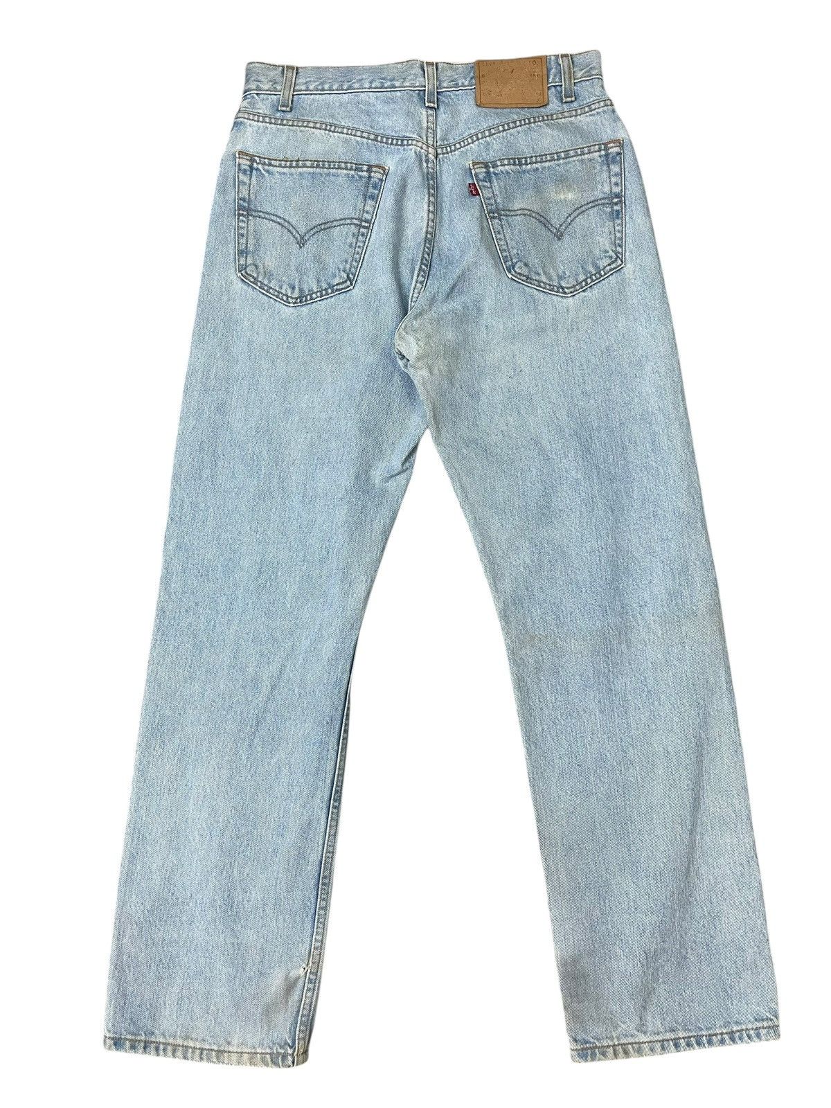 Levi's Vintage Levi’s 505 Regular Fit Straight Leg Jeans Size US 33 - 2 Thumbnail