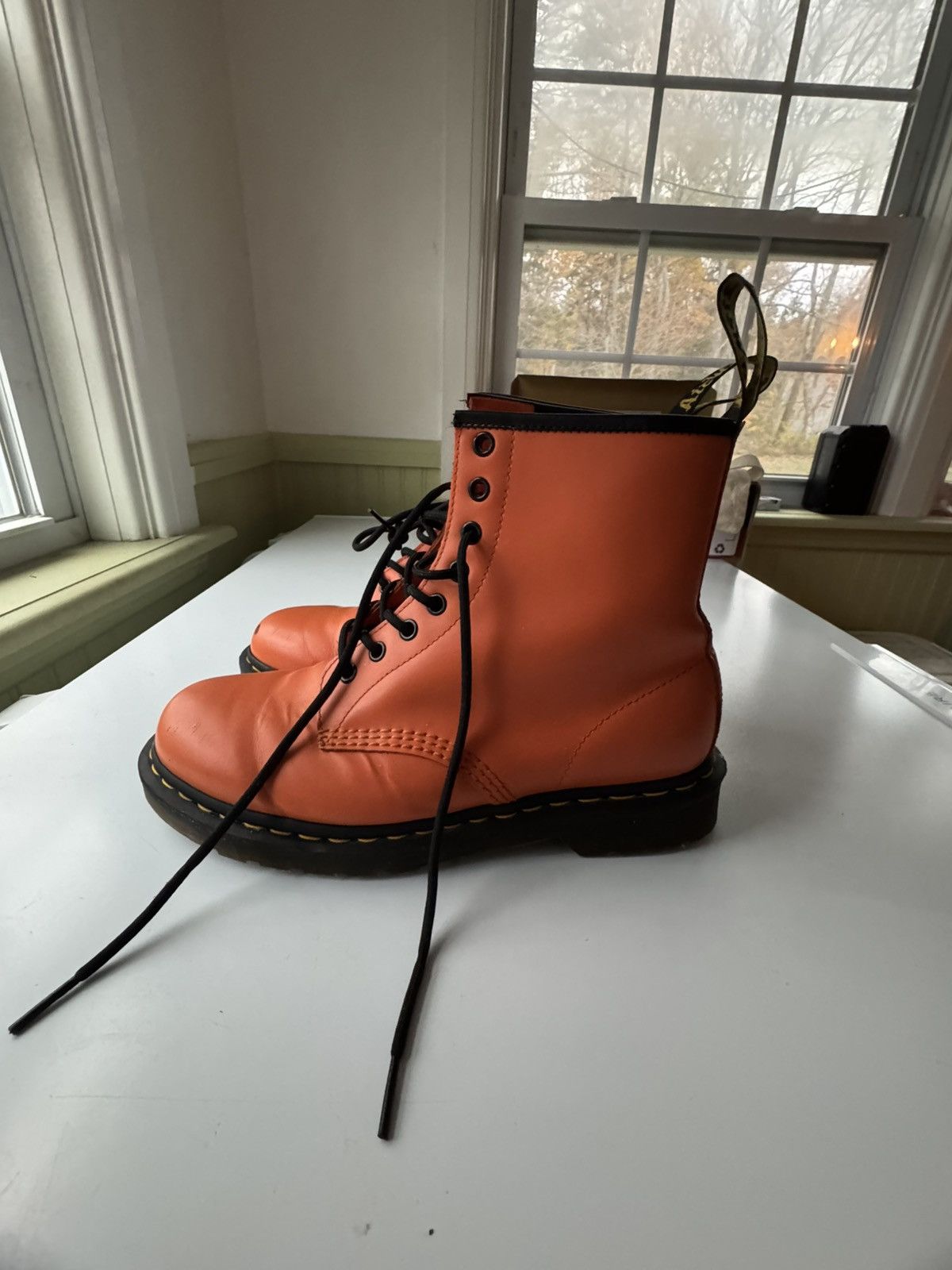 Dr. Martens 1460 DR MARTENS ORANGE Size US 9 / EU 42 - 6 Thumbnail