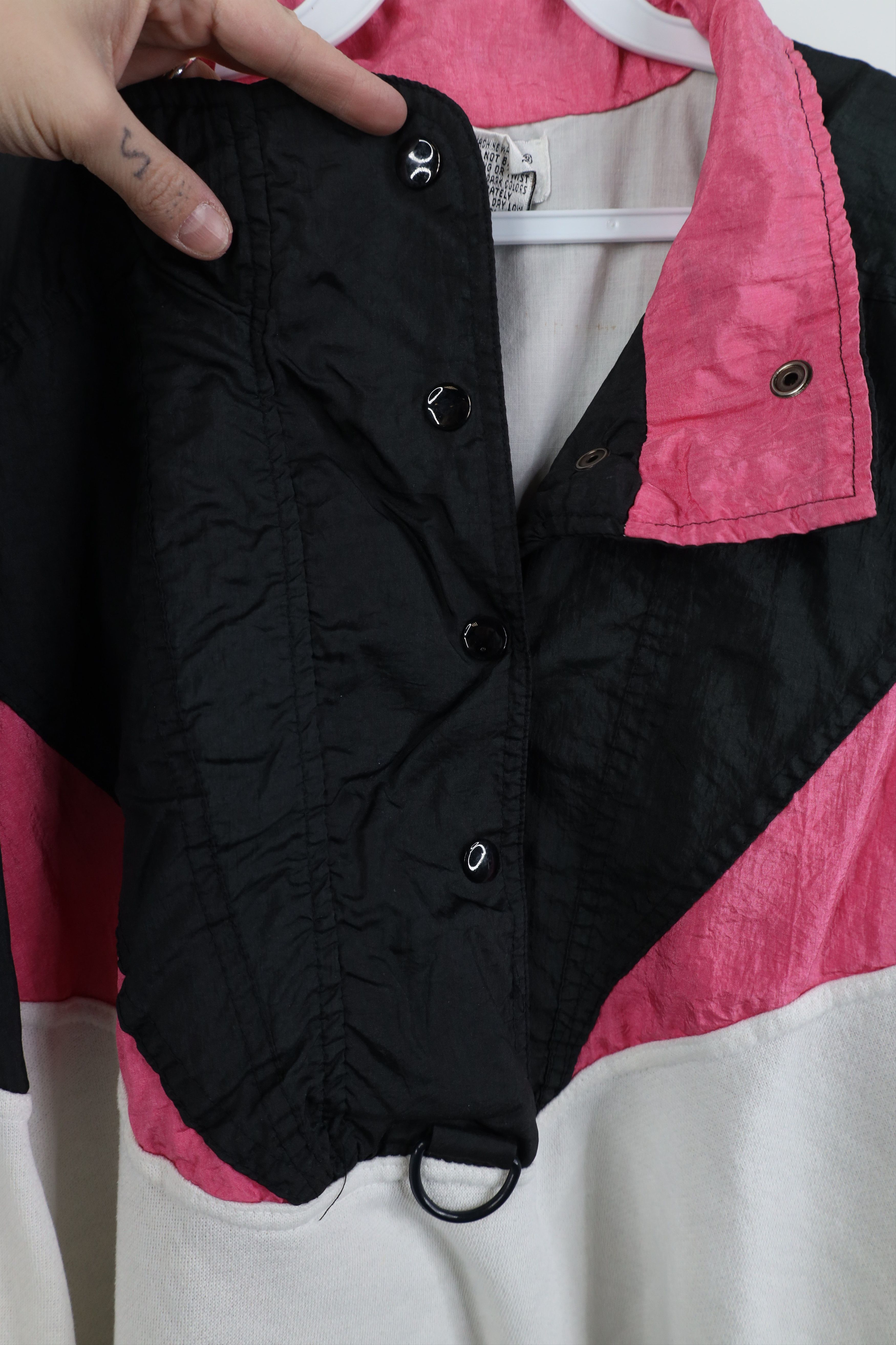 Vintage Vintage 90s Streetwear Pullover Sweatshirt Jacket Swacket Size XL / US 12-14 / IT 48-50 - 4 Thumbnail