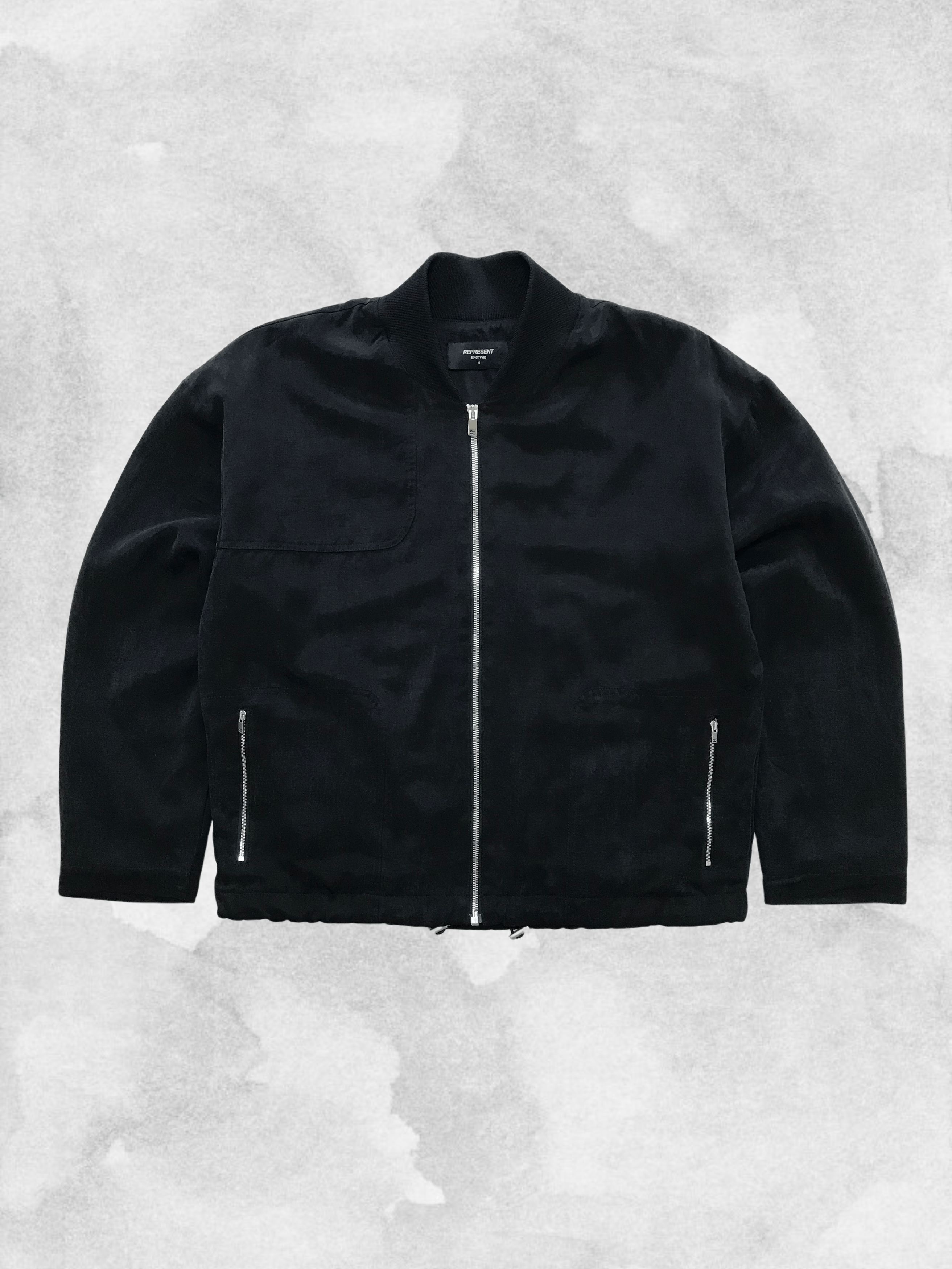 REPRESENT CLO. England Jacket Cupro Viscose Bomber Coat