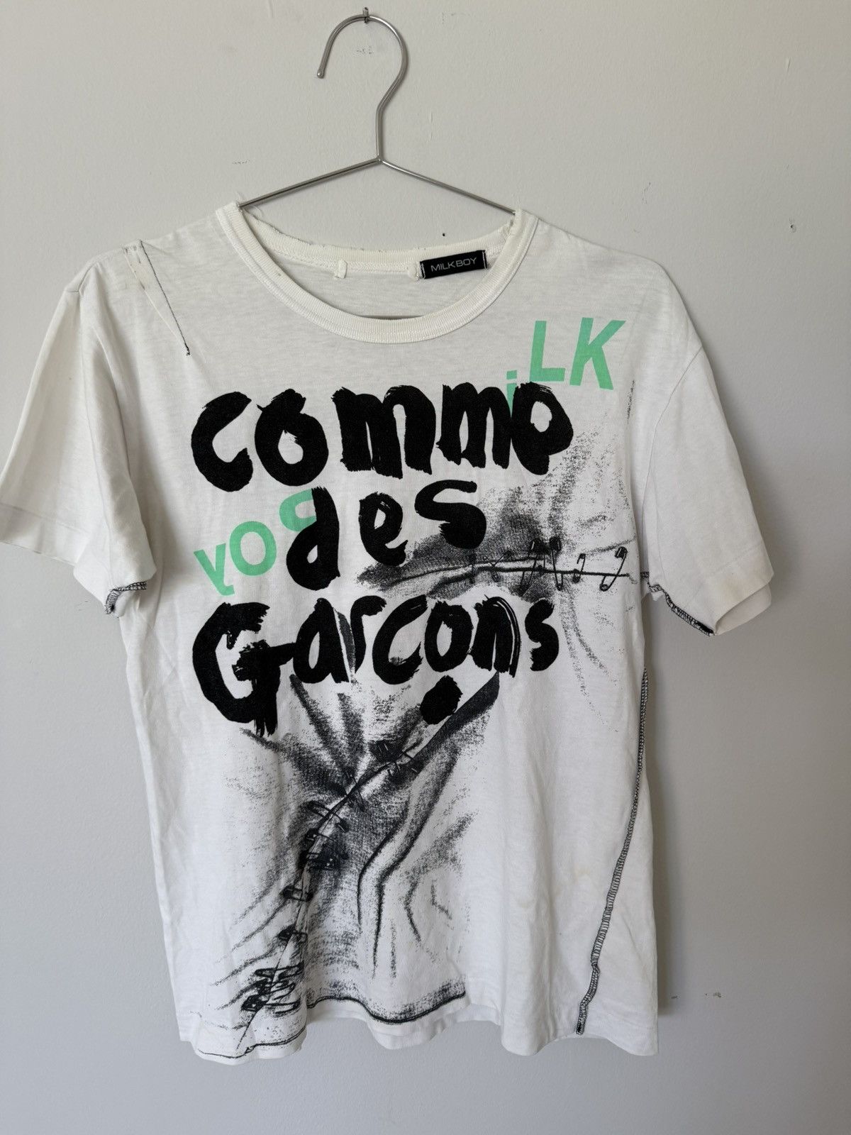 Comme des Garcons Comme Des Garçons x Milkboy Vintage tee shirt Size US S / EU 44-46 / 1 - 2 Thumbnail