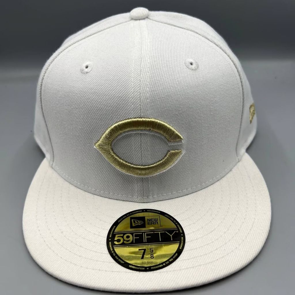 New Era Cincinnati Reds Hat Men 7 5/8 59Fifty New Era Fitted Cap New Size ONE SIZE - 1 Thumbnail