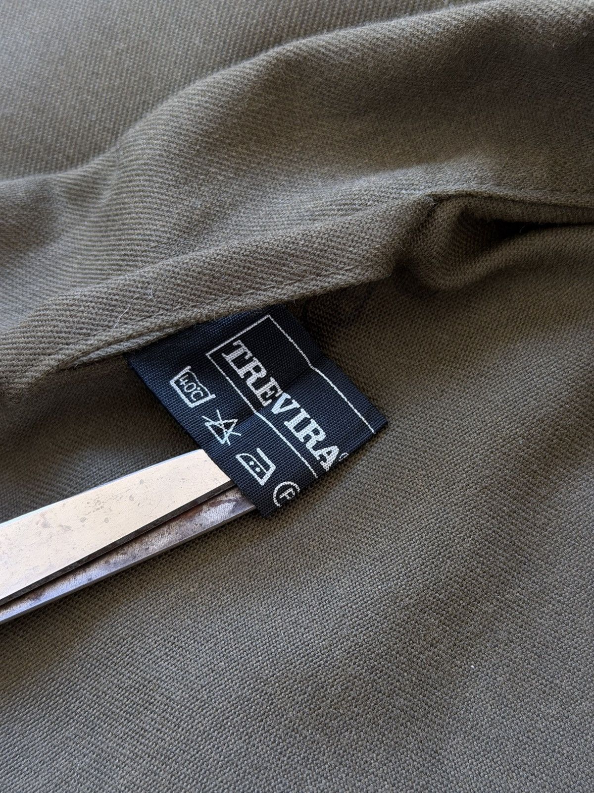 Vintage Vintage 1980 Dated German Military Workwear Chore Jacket Size US L / EU 52-54 / 3 - 7 Thumbnail