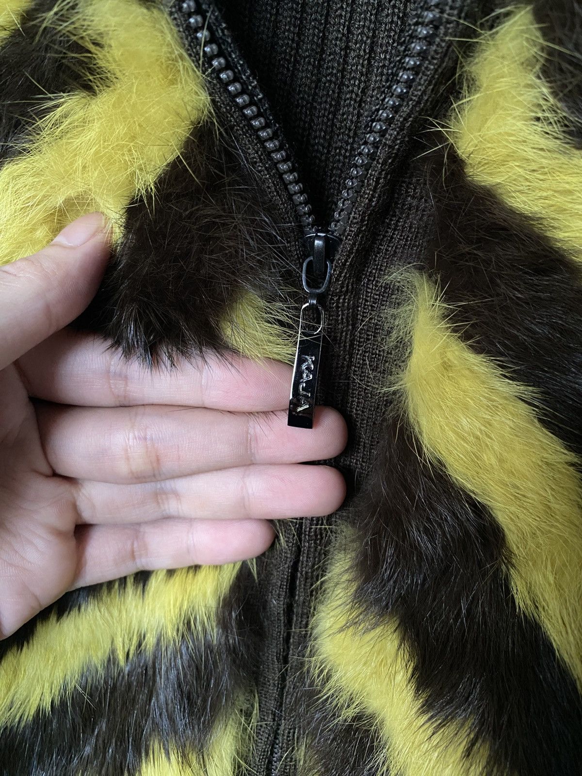 If Six Was Nine × Le Grande Bleu (L.G.B.) Kaja Fur Rabbit Hair Knitted Size US M / EU 48-50 / 2 - 4 Thumbnail