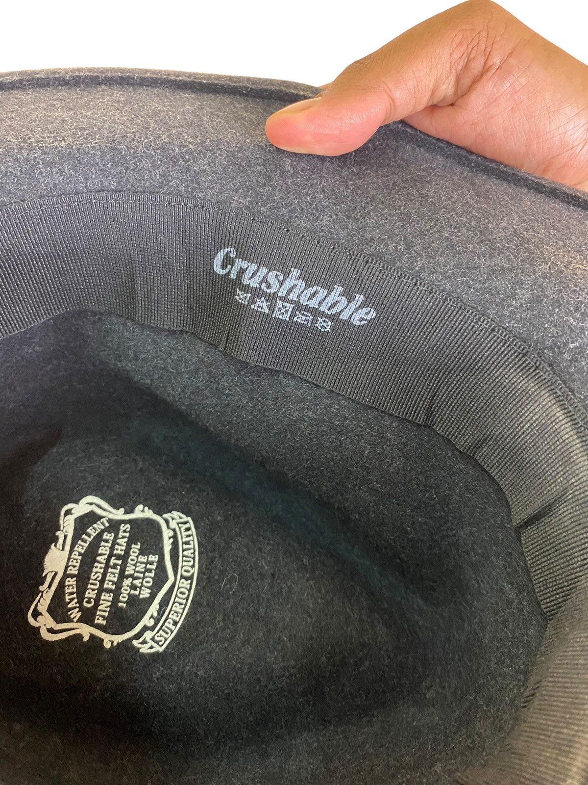 Other Italian Designer Crushable Fine Felt Hats Size ONE SIZE - 11 Thumbnail