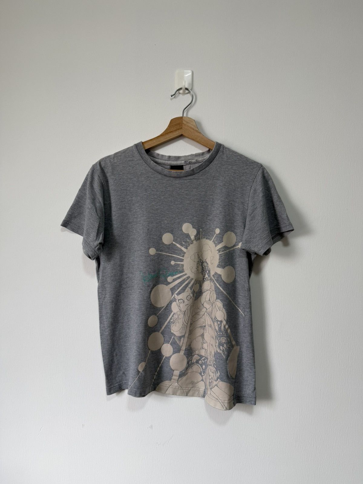 Anime Disstressed Jojo Bizarre Killer Queen Anime Tee Size US M / EU 48-50 / 2 - 1 Thumbnail