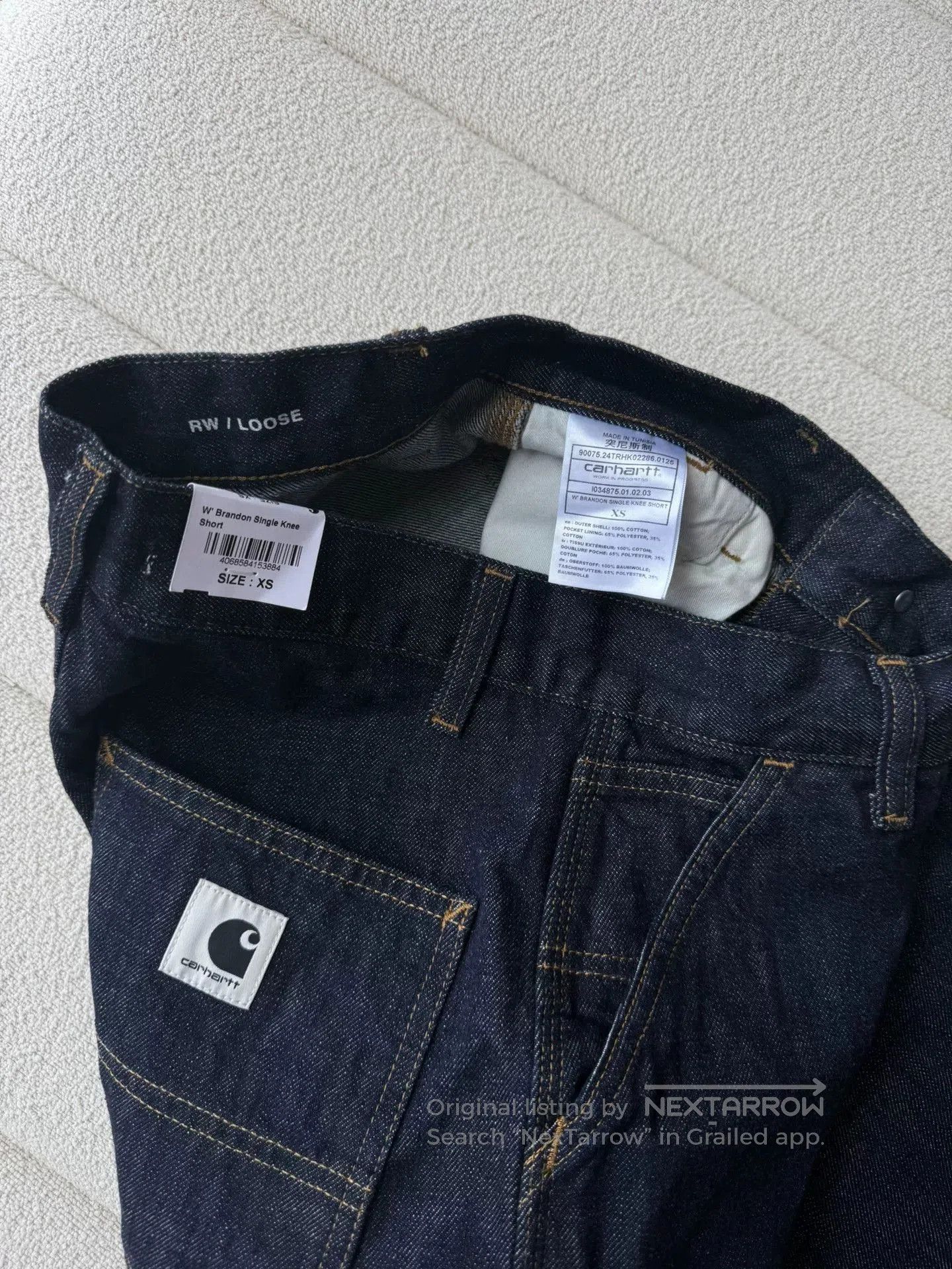 Carhartt Wip Carhartt WIP Brandon Single Knee Short. Size 33" - 8 Thumbnail
