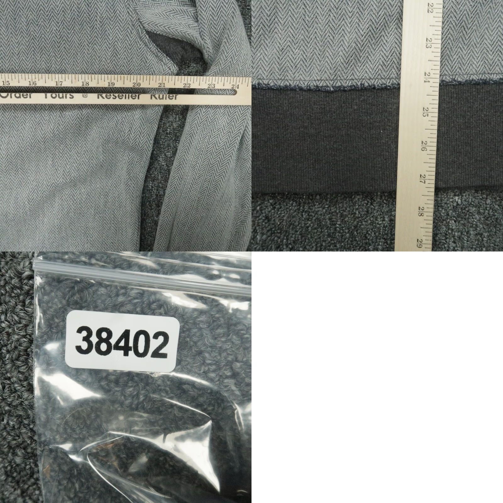Elwood VINTAGE Elwood Hoodie Mens Large Gray Full Zip Pockets Hooded Size US L / EU 52-54 / 3 - 8 Thumbnail