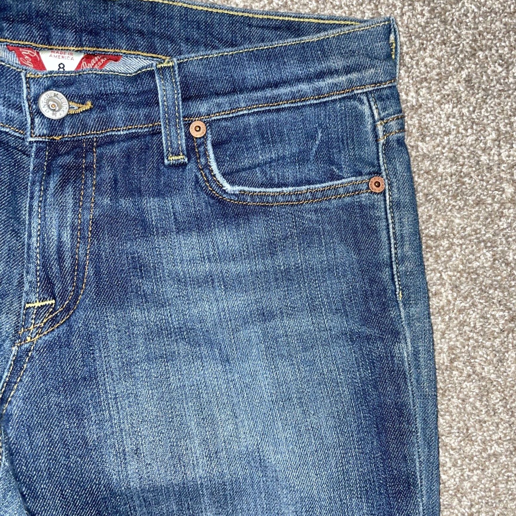 Lucky Brand Lucky Brand Women’s Jeans Bootcut Size 8 Regular Blue 32 Inseam Size 30" / US 8 / IT 44 - 2 Thumbnail