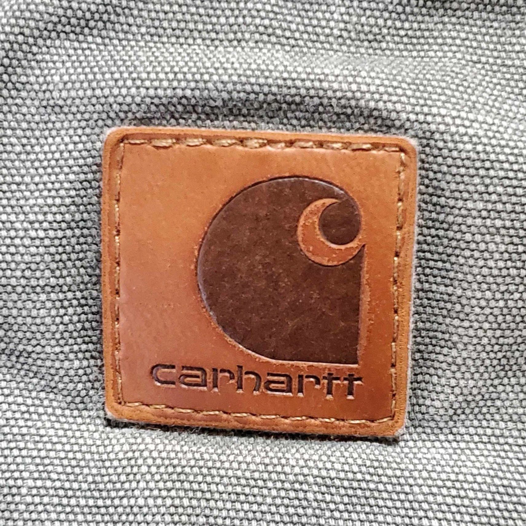 Carhartt VINTAGE Carhartt Pants Men 30 X 25.5 Moss Green Distressed Grunge Canvas Workwear Regular Inseam 25 Dungaree Mens Size US 30 / EU 46 - 6 Thumbnail