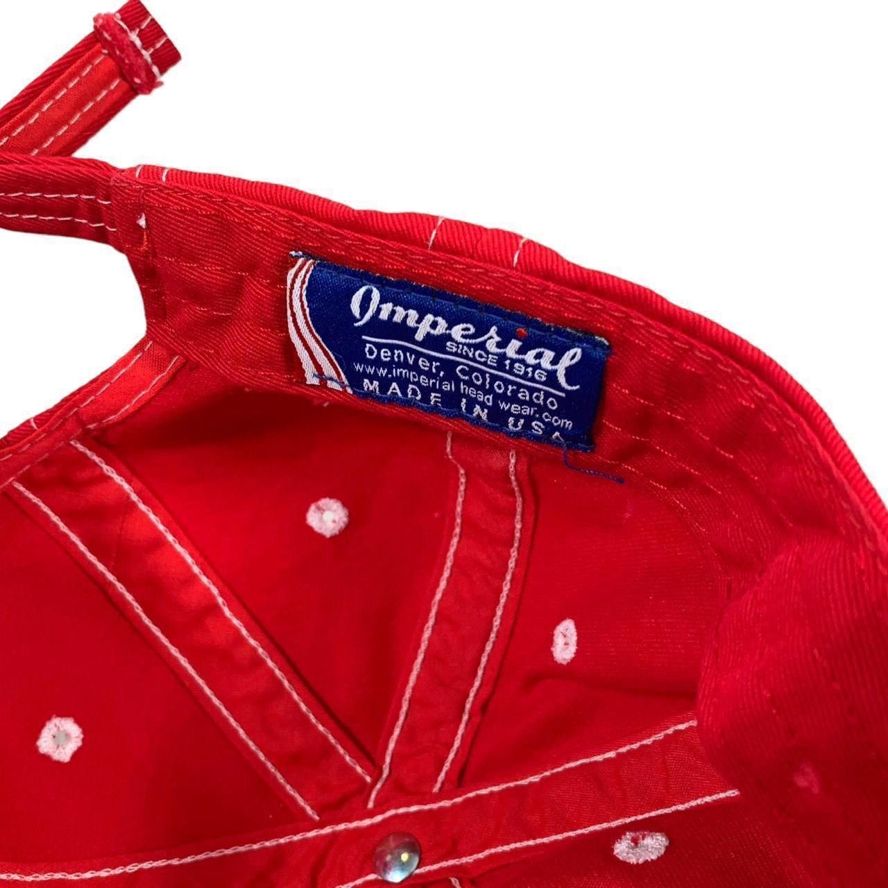 Vintage King Ropes Sheridan Wyoming Red Christmas 2011 Strapback Size ONE SIZE - 8 Thumbnail
