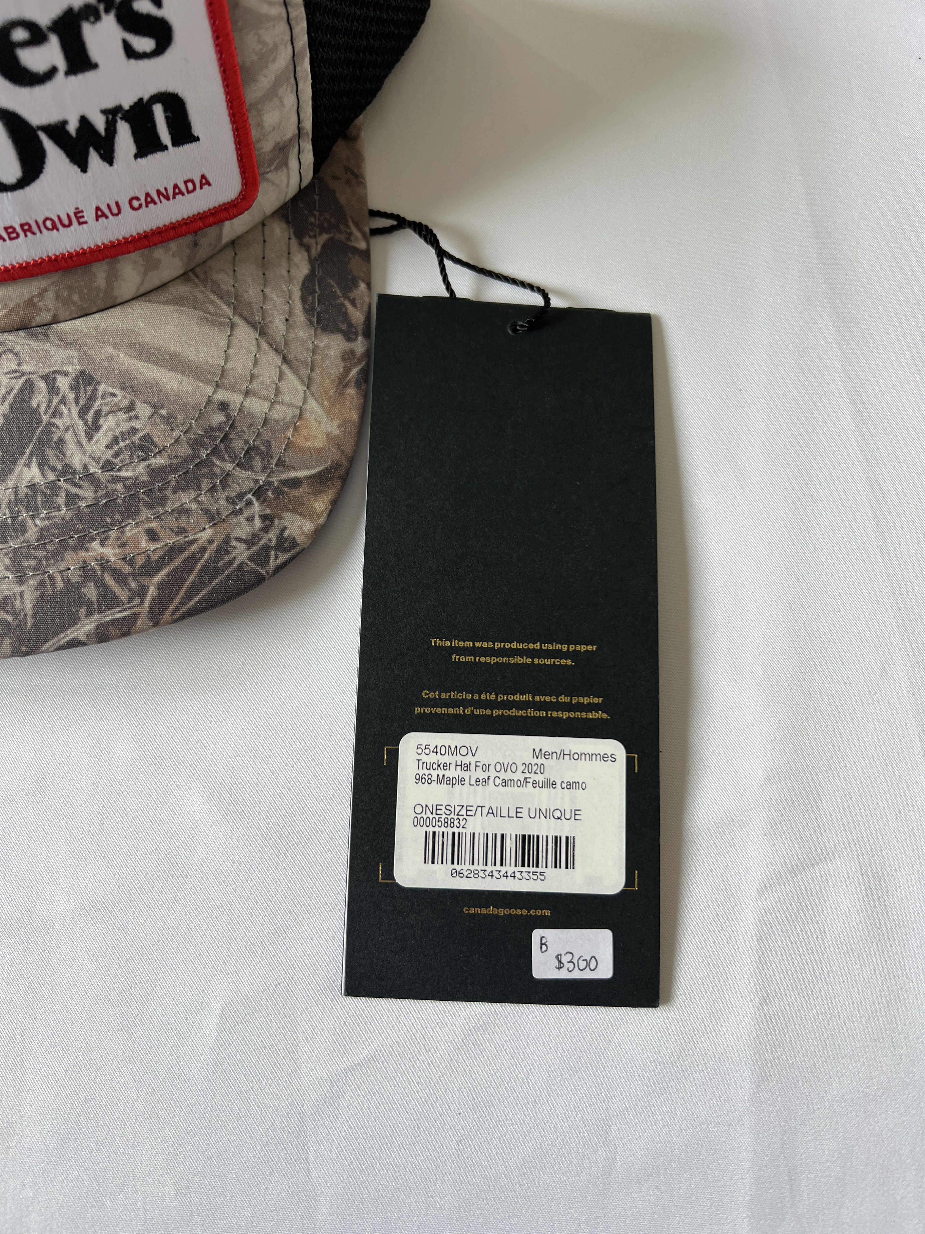 Canada Goose OVO x Canada Goose Trucker Hat Camo Size ONE SIZE - 3 Thumbnail