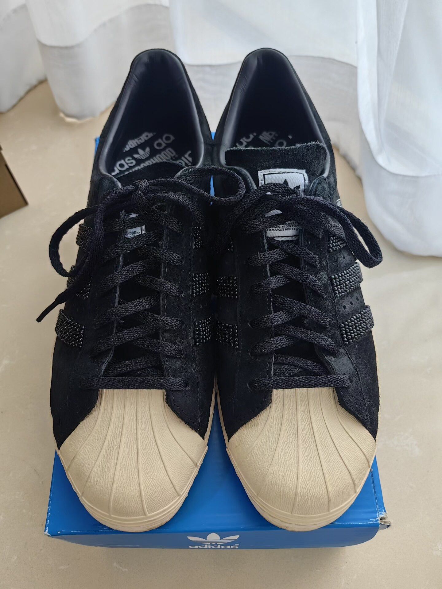 Adidas adidas Neighborhood NBHD Shell Toe Size US 10 / EU 43 - 1 Thumbnail