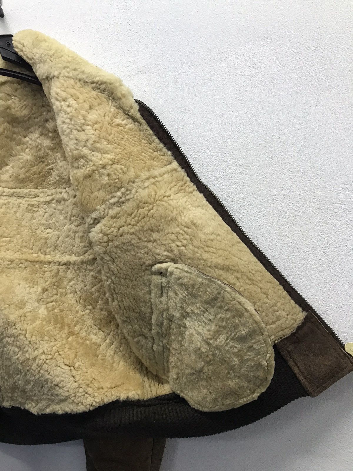 Vintage Vintage Air Force Jkt US Army Style Leather Jacket Size US L / EU 52-54 / 3 - 10 Thumbnail